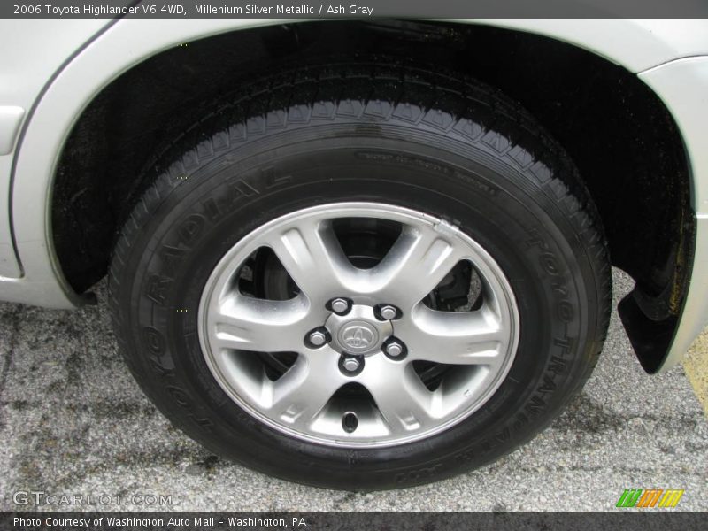 Millenium Silver Metallic / Ash Gray 2006 Toyota Highlander V6 4WD