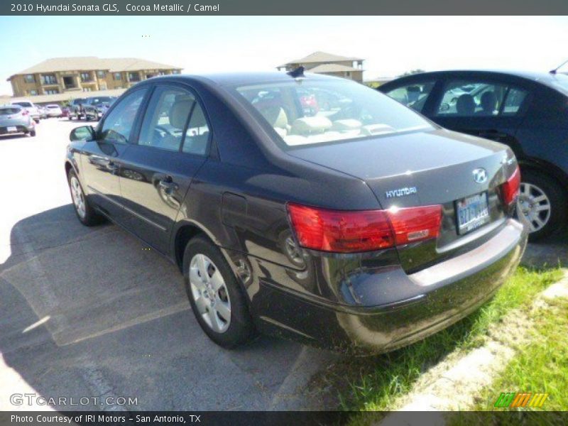 Cocoa Metallic / Camel 2010 Hyundai Sonata GLS
