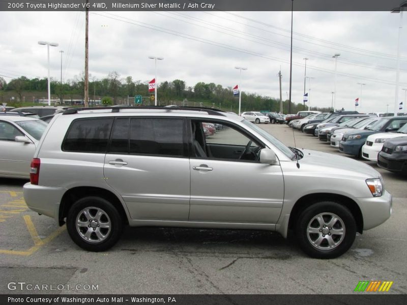 Millenium Silver Metallic / Ash Gray 2006 Toyota Highlander V6 4WD