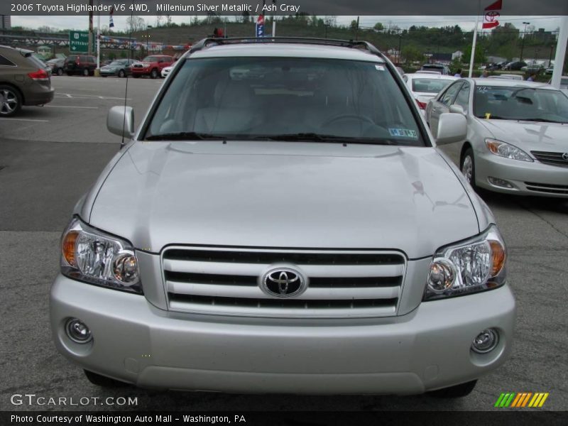 Millenium Silver Metallic / Ash Gray 2006 Toyota Highlander V6 4WD
