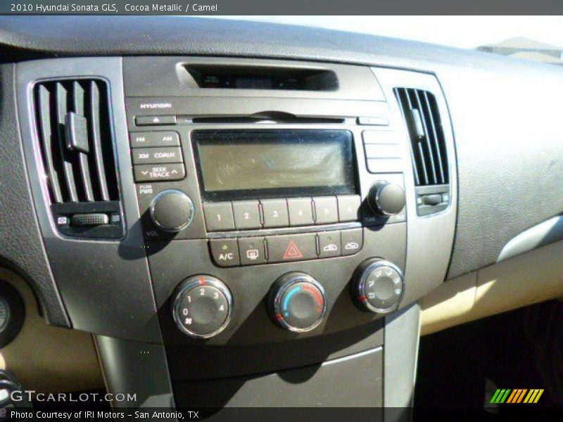 Cocoa Metallic / Camel 2010 Hyundai Sonata GLS