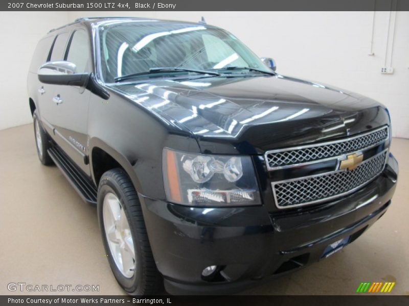 Black / Ebony 2007 Chevrolet Suburban 1500 LTZ 4x4
