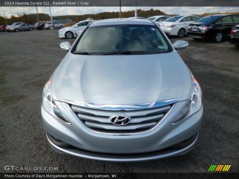 Radiant Silver / Gray 2014 Hyundai Sonata GLS