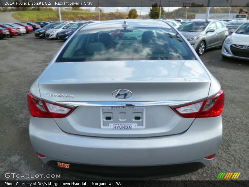 Radiant Silver / Gray 2014 Hyundai Sonata GLS