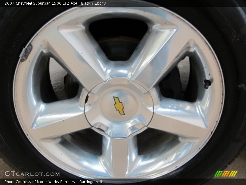 Black / Ebony 2007 Chevrolet Suburban 1500 LTZ 4x4