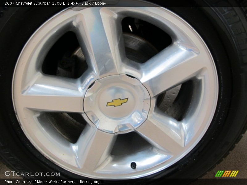 Black / Ebony 2007 Chevrolet Suburban 1500 LTZ 4x4