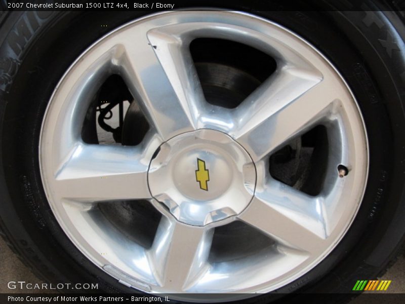 Black / Ebony 2007 Chevrolet Suburban 1500 LTZ 4x4