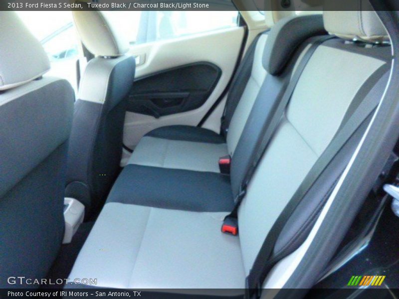 Tuxedo Black / Charcoal Black/Light Stone 2013 Ford Fiesta S Sedan
