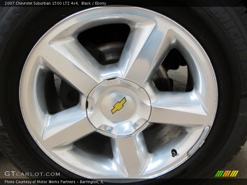 Black / Ebony 2007 Chevrolet Suburban 1500 LTZ 4x4