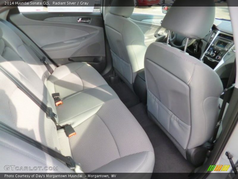 Rear Seat of 2014 Sonata GLS