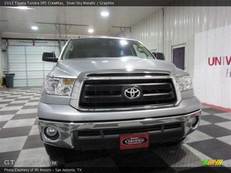 Silver Sky Metallic / Graphite 2013 Toyota Tundra SR5 CrewMax