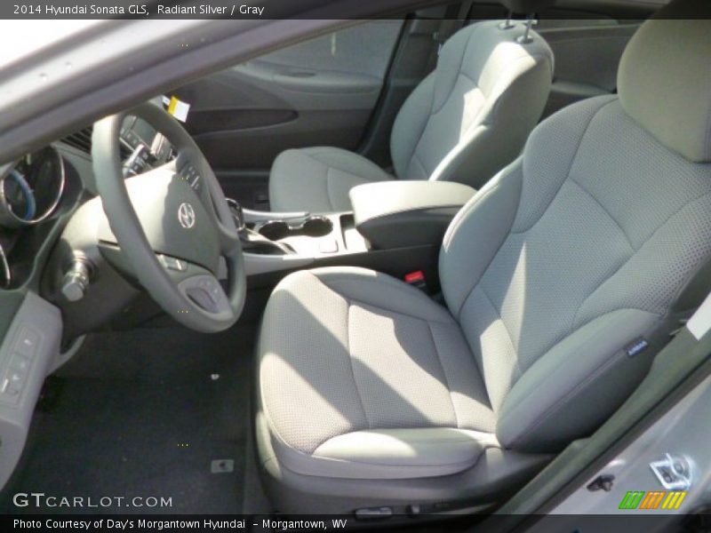 Front Seat of 2014 Sonata GLS