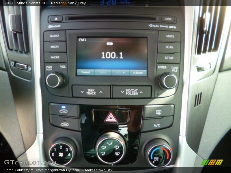 Controls of 2014 Sonata GLS