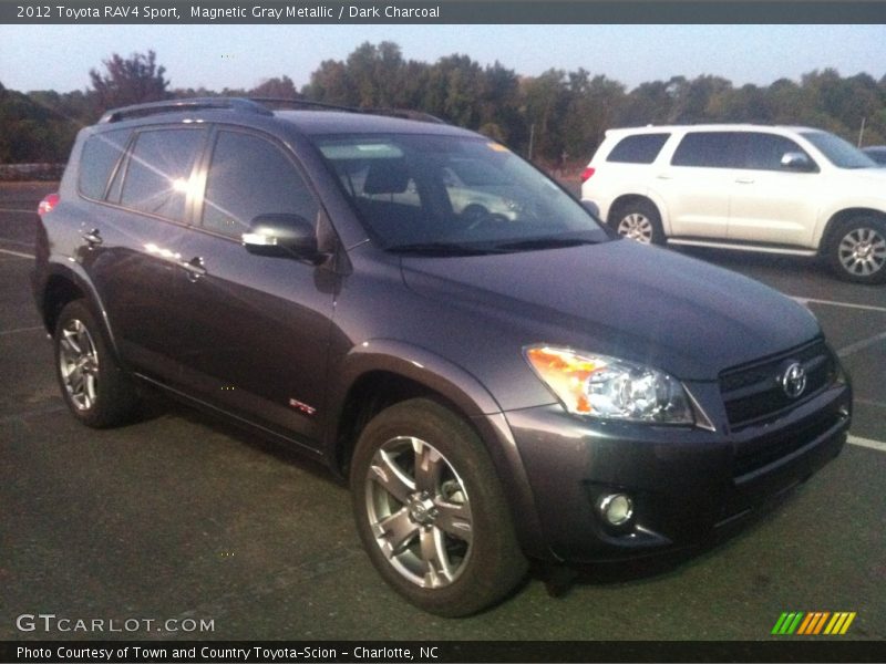 Magnetic Gray Metallic / Dark Charcoal 2012 Toyota RAV4 Sport