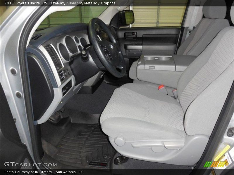 Silver Sky Metallic / Graphite 2013 Toyota Tundra SR5 CrewMax
