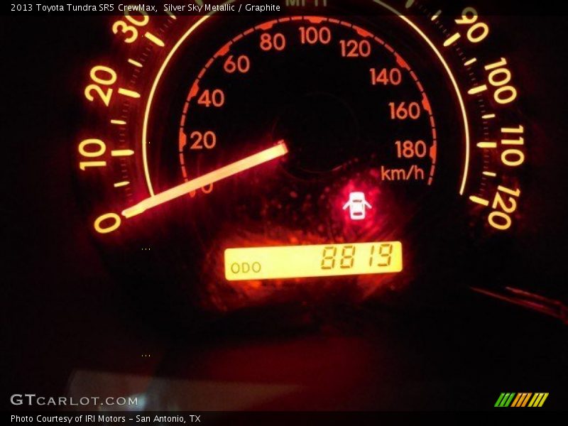 Silver Sky Metallic / Graphite 2013 Toyota Tundra SR5 CrewMax