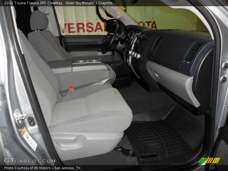 Silver Sky Metallic / Graphite 2013 Toyota Tundra SR5 CrewMax