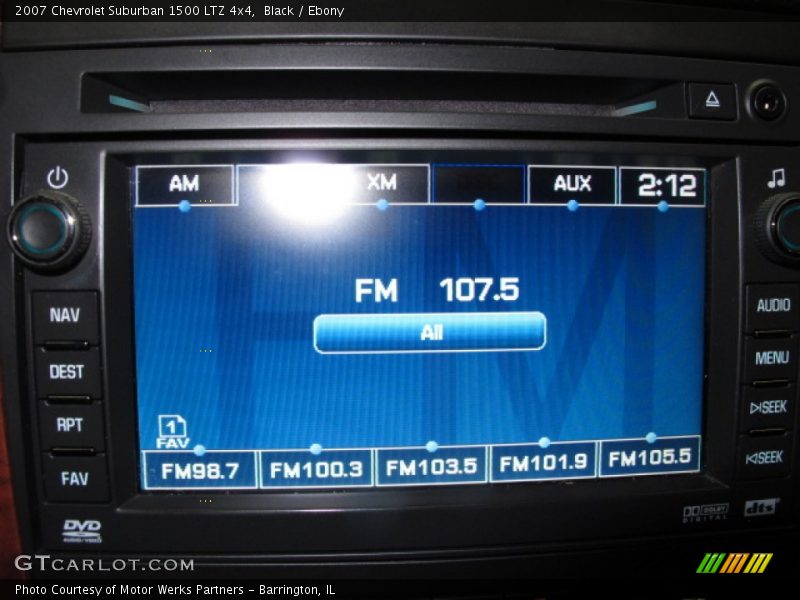 Black / Ebony 2007 Chevrolet Suburban 1500 LTZ 4x4