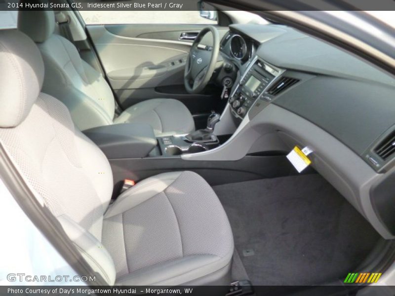 Front Seat of 2014 Sonata GLS