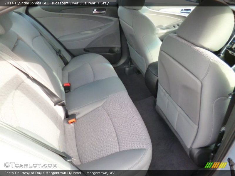 Rear Seat of 2014 Sonata GLS