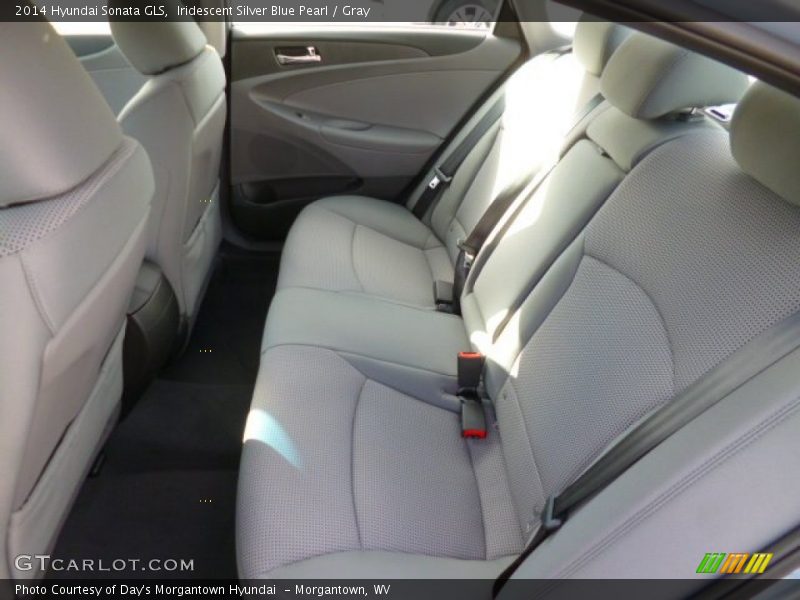 Rear Seat of 2014 Sonata GLS