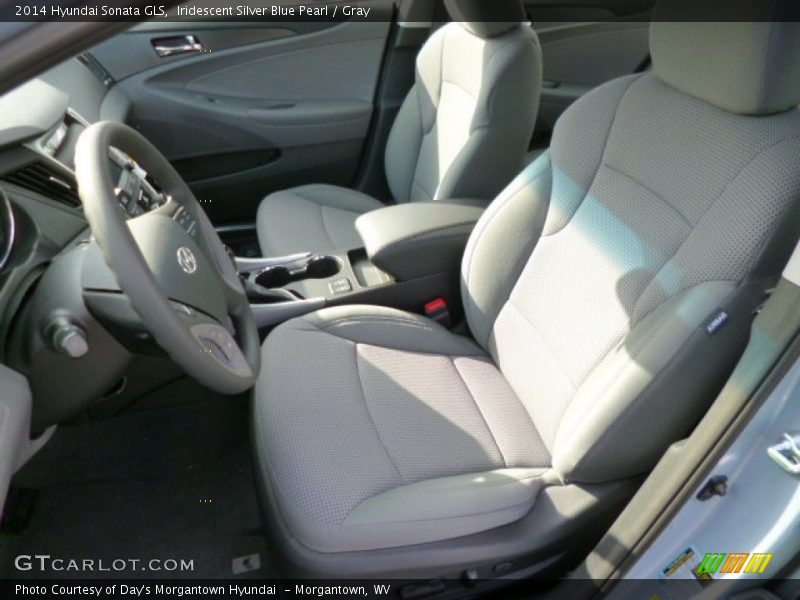 Front Seat of 2014 Sonata GLS
