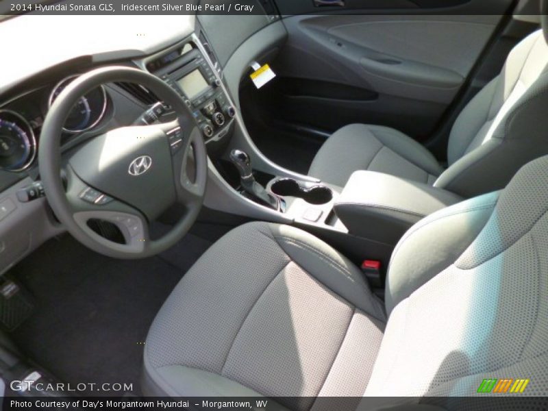 Gray Interior - 2014 Sonata GLS 