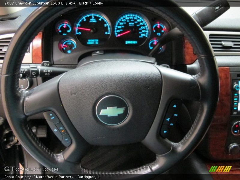 Black / Ebony 2007 Chevrolet Suburban 1500 LTZ 4x4