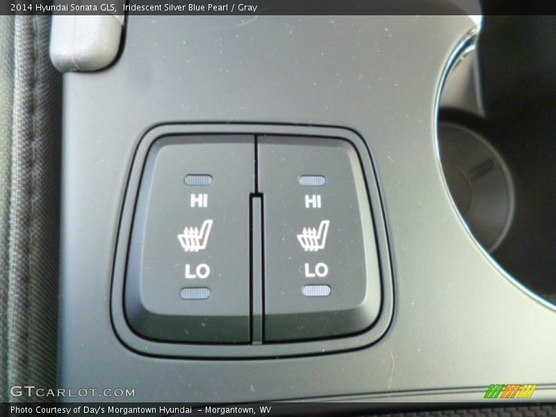Iridescent Silver Blue Pearl / Gray 2014 Hyundai Sonata GLS