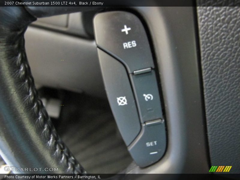 Black / Ebony 2007 Chevrolet Suburban 1500 LTZ 4x4