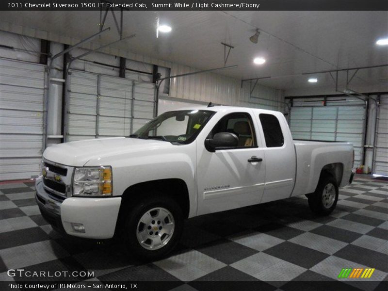 Summit White / Light Cashmere/Ebony 2011 Chevrolet Silverado 1500 LT Extended Cab