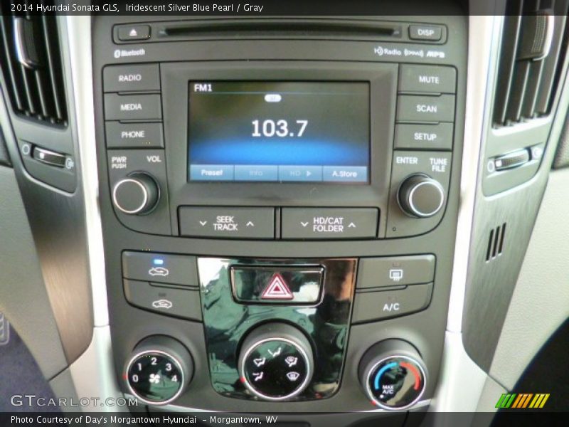 Controls of 2014 Sonata GLS