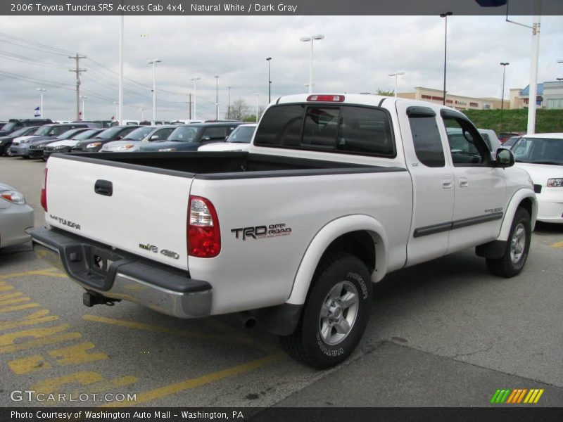 Natural White / Dark Gray 2006 Toyota Tundra SR5 Access Cab 4x4