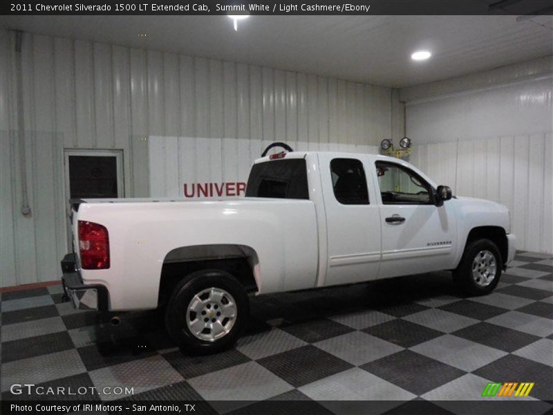 Summit White / Light Cashmere/Ebony 2011 Chevrolet Silverado 1500 LT Extended Cab