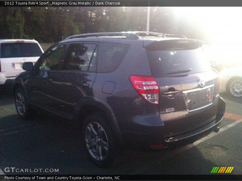 Magnetic Gray Metallic / Dark Charcoal 2012 Toyota RAV4 Sport