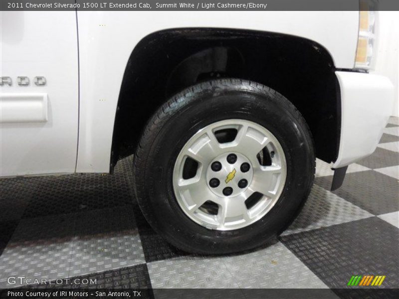 Summit White / Light Cashmere/Ebony 2011 Chevrolet Silverado 1500 LT Extended Cab
