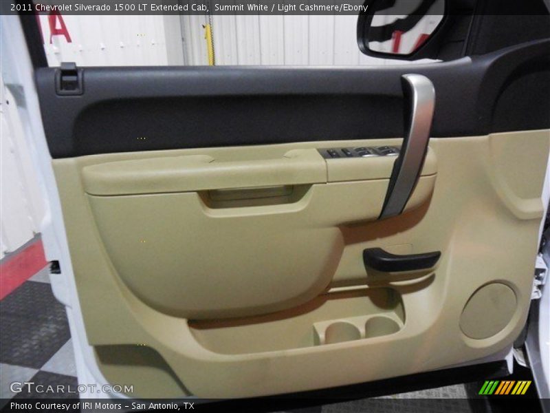 Summit White / Light Cashmere/Ebony 2011 Chevrolet Silverado 1500 LT Extended Cab