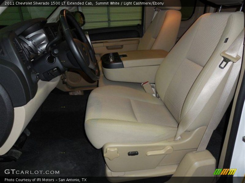 Summit White / Light Cashmere/Ebony 2011 Chevrolet Silverado 1500 LT Extended Cab