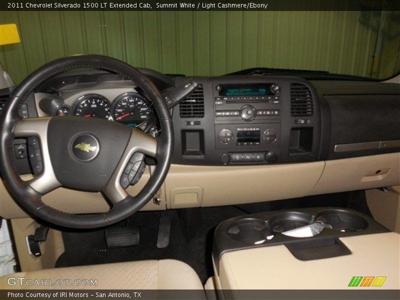 Summit White / Light Cashmere/Ebony 2011 Chevrolet Silverado 1500 LT Extended Cab