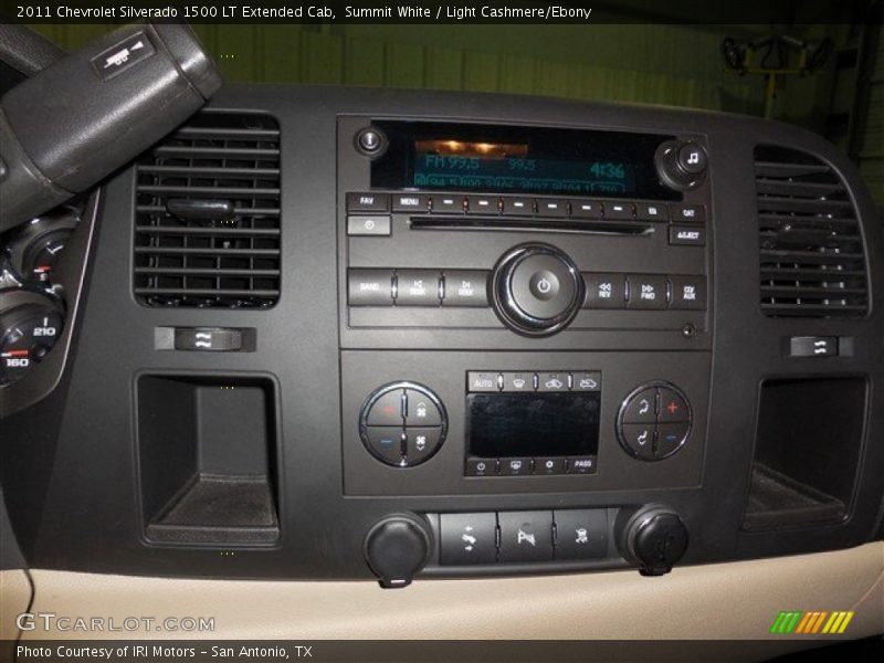 Summit White / Light Cashmere/Ebony 2011 Chevrolet Silverado 1500 LT Extended Cab
