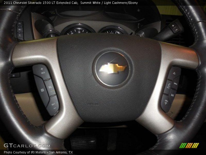 Summit White / Light Cashmere/Ebony 2011 Chevrolet Silverado 1500 LT Extended Cab