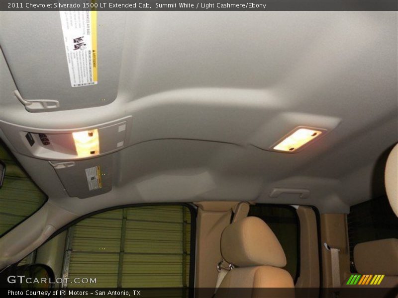 Summit White / Light Cashmere/Ebony 2011 Chevrolet Silverado 1500 LT Extended Cab