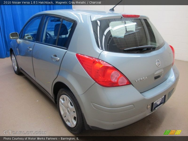 Magnetic Gray Metallic / Charcoal 2010 Nissan Versa 1.8 S Hatchback