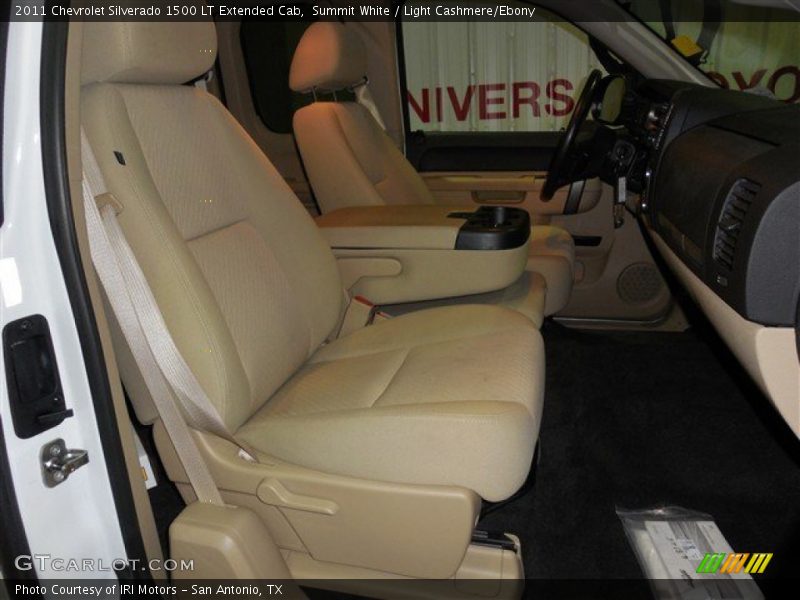 Summit White / Light Cashmere/Ebony 2011 Chevrolet Silverado 1500 LT Extended Cab