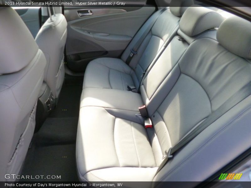 Hyper Silver Metallic / Gray 2013 Hyundai Sonata Hybrid Limited