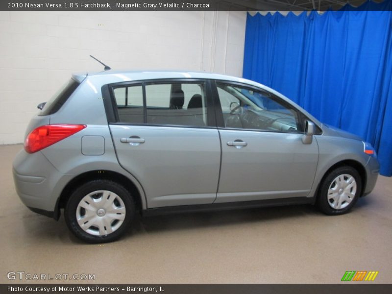 Magnetic Gray Metallic / Charcoal 2010 Nissan Versa 1.8 S Hatchback