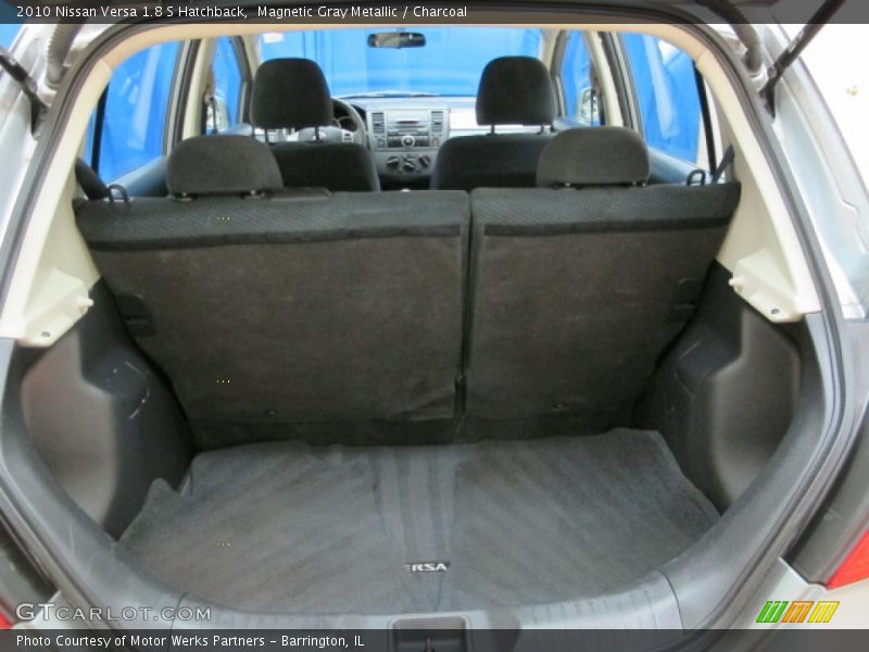 Magnetic Gray Metallic / Charcoal 2010 Nissan Versa 1.8 S Hatchback