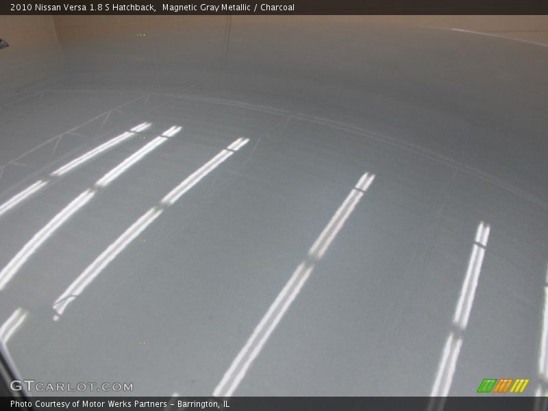 Magnetic Gray Metallic / Charcoal 2010 Nissan Versa 1.8 S Hatchback