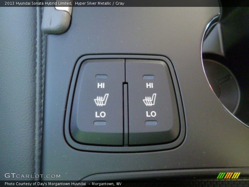 Hyper Silver Metallic / Gray 2013 Hyundai Sonata Hybrid Limited
