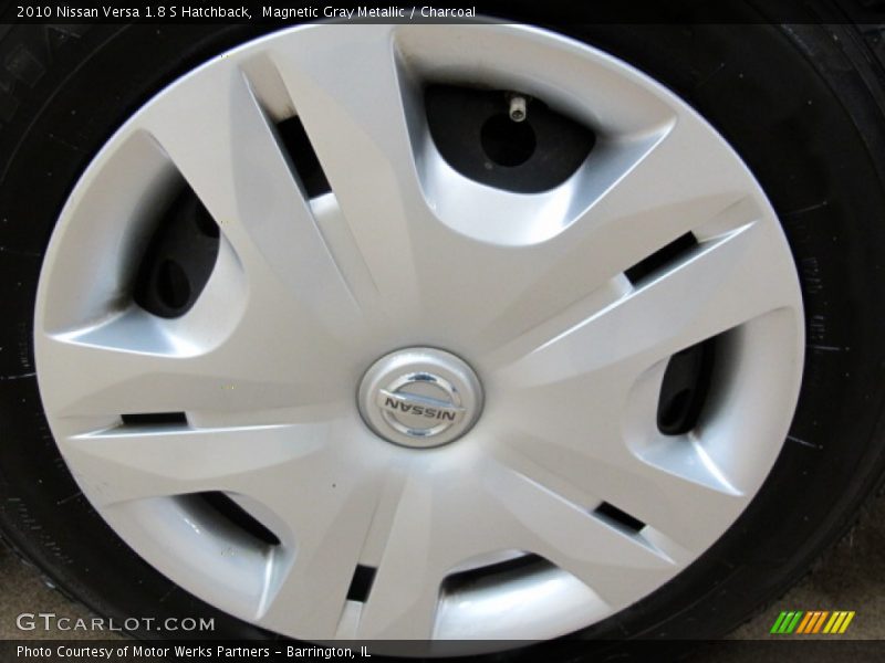 Magnetic Gray Metallic / Charcoal 2010 Nissan Versa 1.8 S Hatchback
